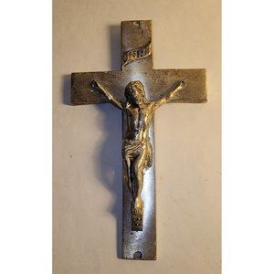 Antique Solid Brass Crucifix